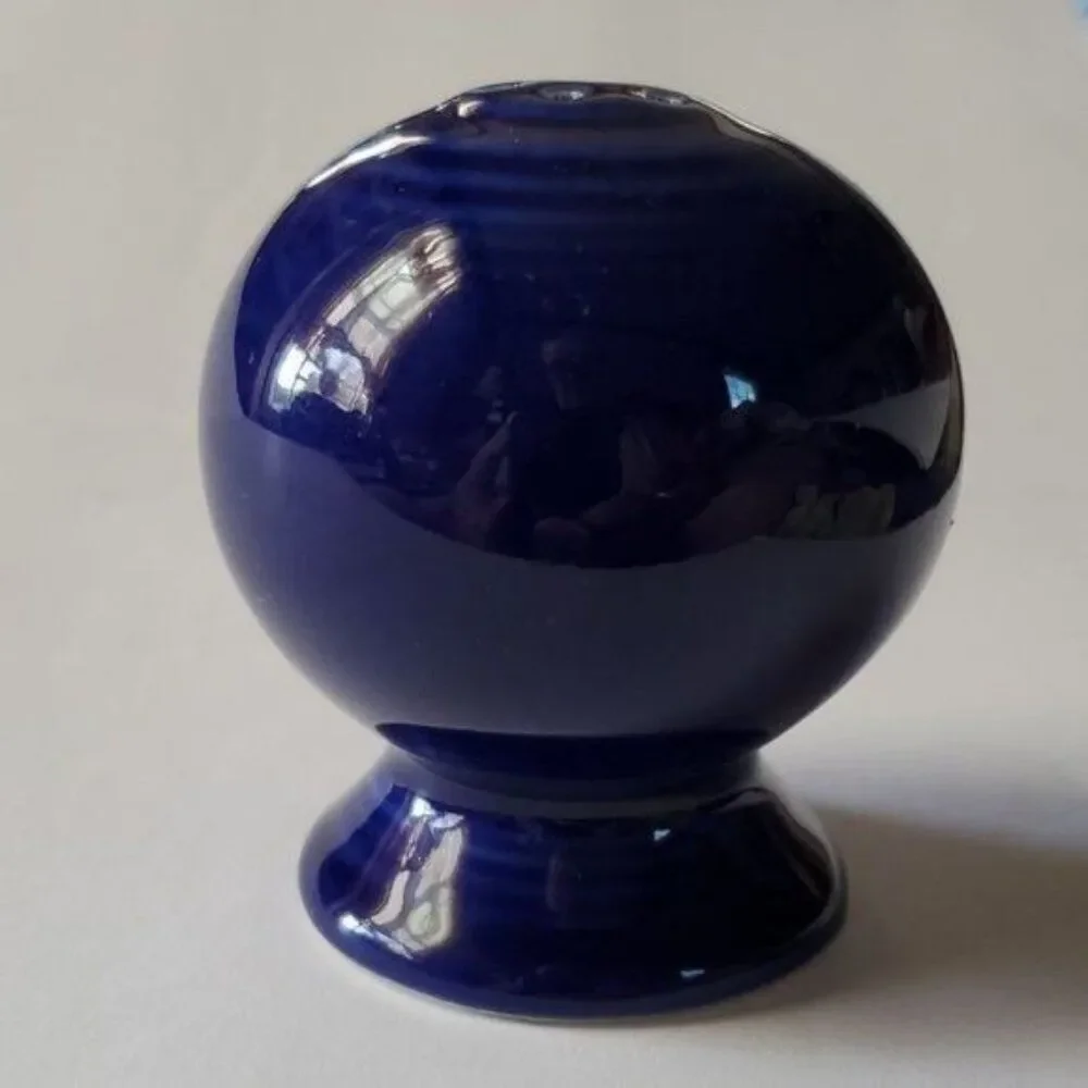 Fiestaware Fiesta Small Shaker Salt Pepper CERAMIC Twilight Blue 2